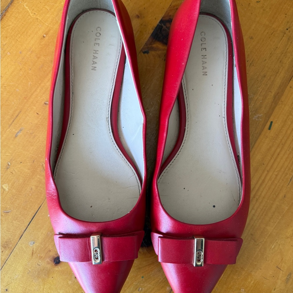 Cole Haan Women's Red Flats